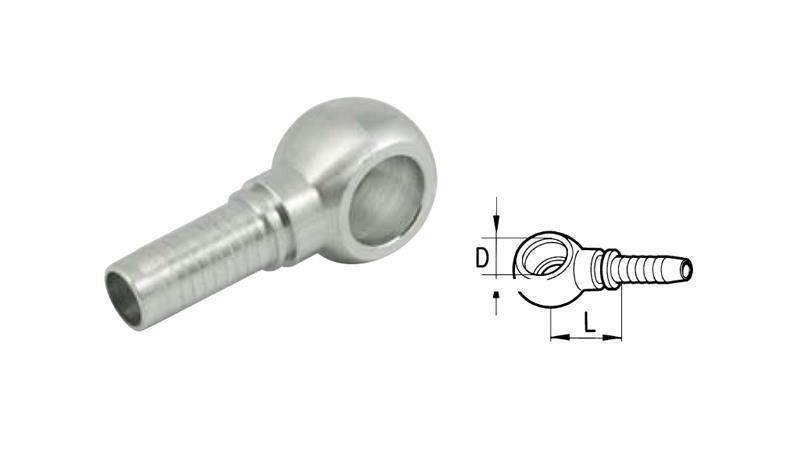 HYDRAULISK FORBINDELSE ØJE DN6-1/2