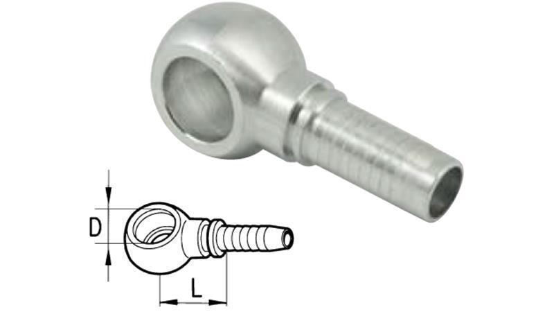 HYDRAULISK ØJEFORBINDELSE DN6-1/2