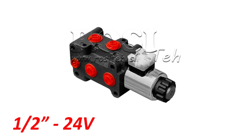 6 VEJS VENTIL 1/2 (6/2) 24V - 90LIT
