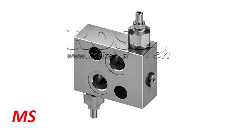 HYDRAULISK TRYKREGULATOR 30-210 BAR TIL HYDRAULIKMOTOR MS