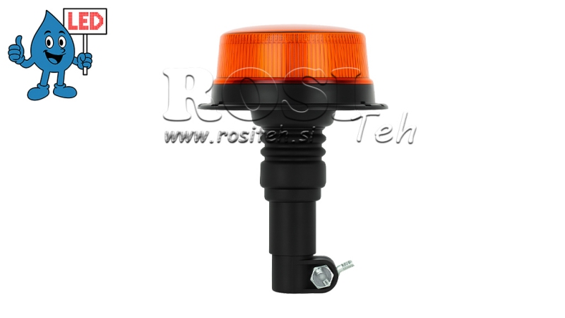 LED ROTERENDE MONTERET LYS 12V-24V