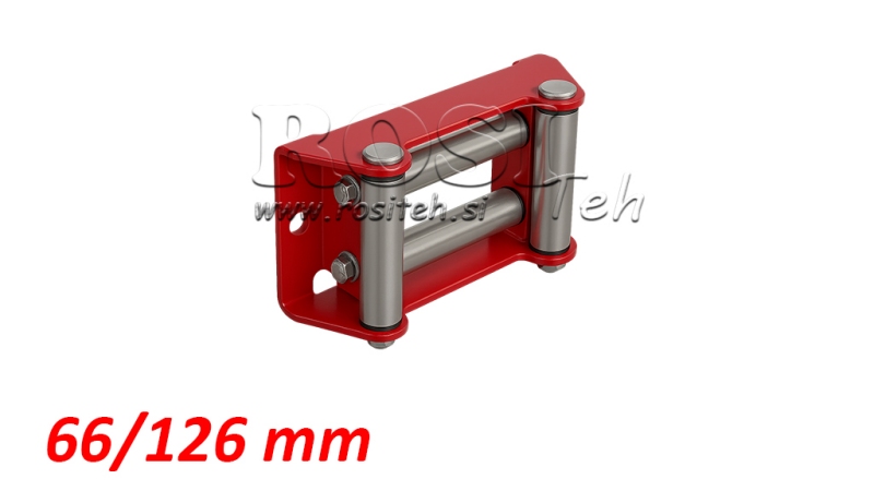 RULLENDE GUIDE TIL STÅL KABEL DWM 2000-2500