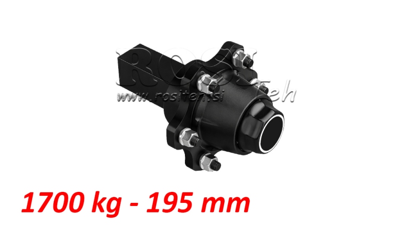 POLOSOVINA BREZ ZAVOR (6 VIJAKOV) - 1700 kg - 195 mm