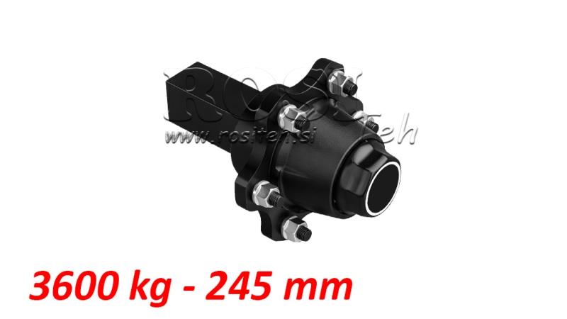 POLOSOVINA BREZ ZAVOR (6 VIJAKOV) - 3600 kg - 245 mm