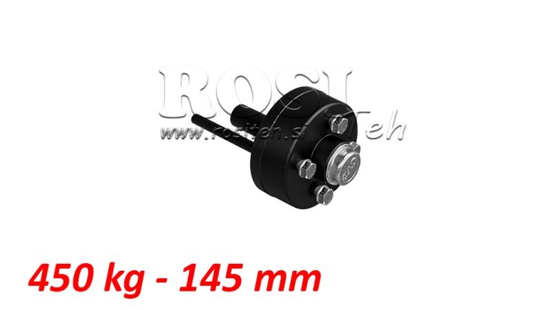 POLOSOVINA Z ZAVORAMI (4 VIJAKI) - 450 kg - 145 mm