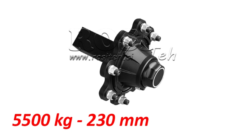 POLOSOVINA BREZ ZAVOR (8 VIJAKOV) - 5500 kg - 230 mm