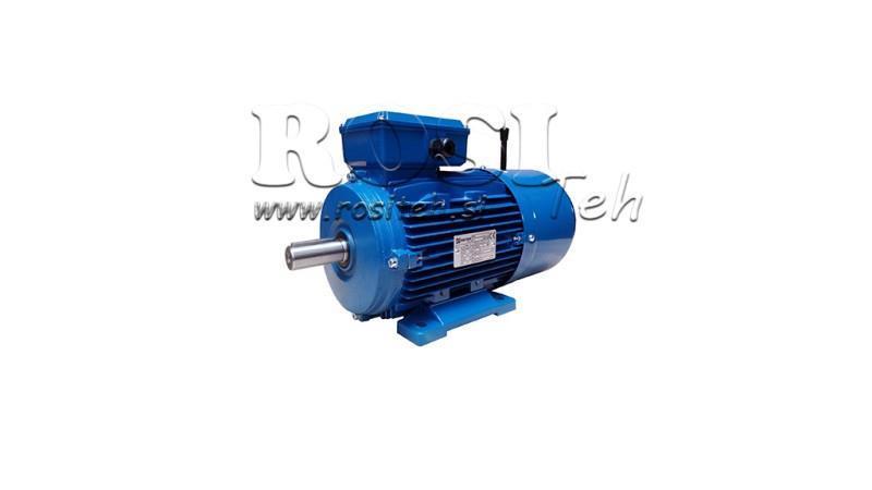 0,55kW-ELEKTRO MOTOR Z ZAVORO MSH 71 3-4_1380vrt 3Faz nogice-B3