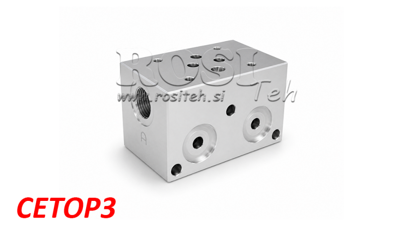 BASE CETOP3 TIL MINI POWER-PACK