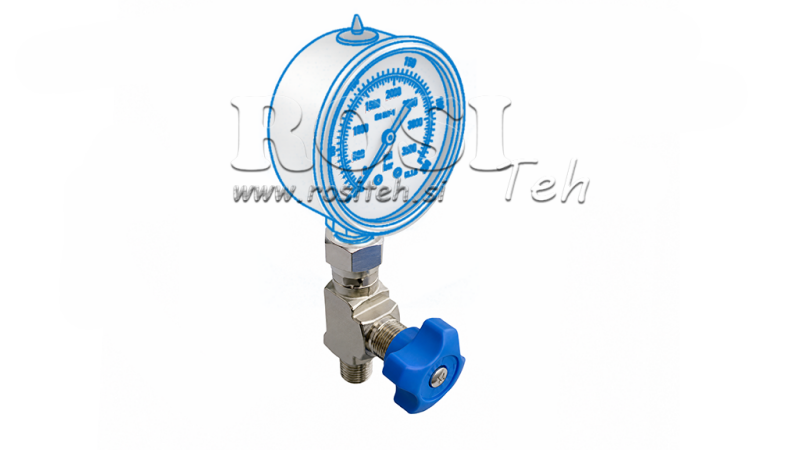 HYDRAULIKVENTIL TIL MANOMETER