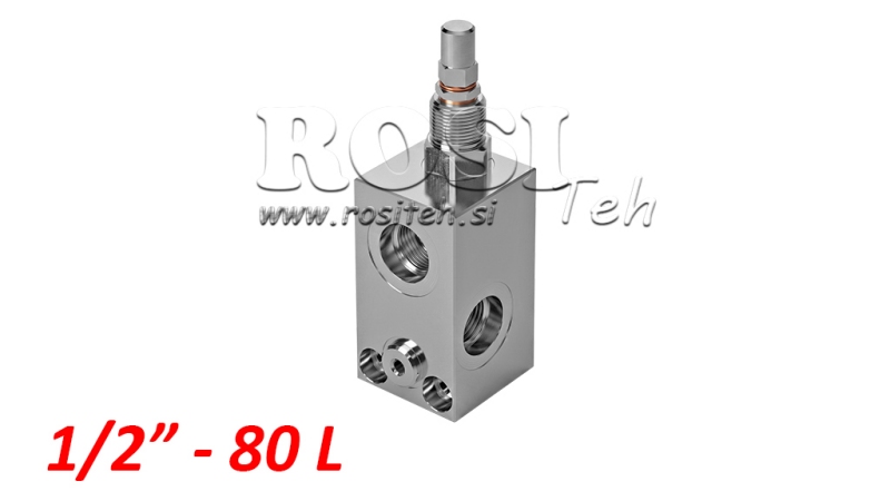HYDRAULIKTRYKREGULATOR VMP 1/2 20-260 BAR - 80LIT