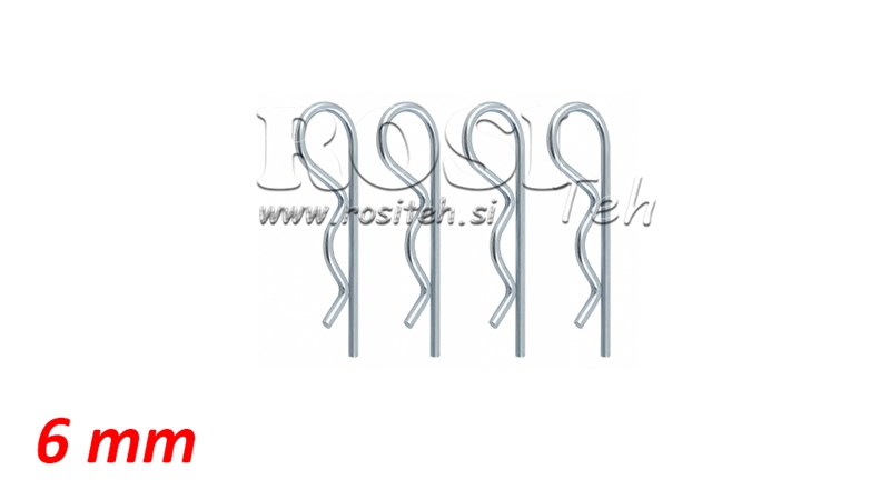 FJEDERSPLIT 6 MM (4 STK)