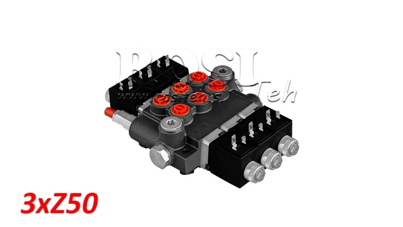 ELEKTROHYDRAULISK MONOBLOKVENTIL 3xZ50