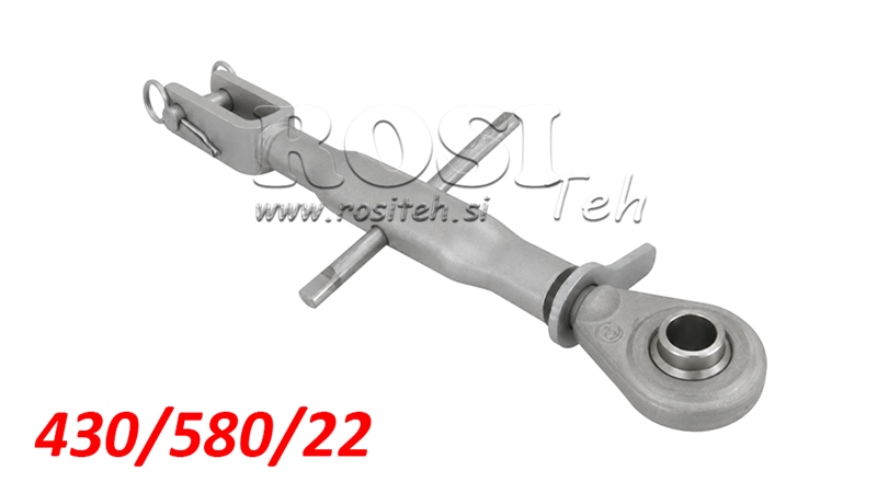 MEKANISK STABILISATORSTANG MED GEVIND 430/580/22