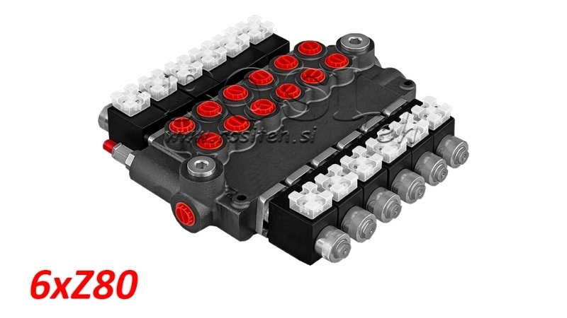 ELEKTROHYDRAULISK MONOBLOKVENTIL 6xZ80