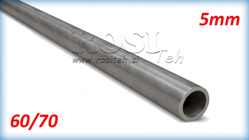 HONET RØR H9 TIL HYDRAULISK CYLINDER 60/70 - 5mm (1000mm)