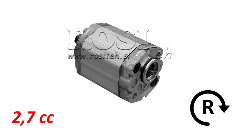 HYDRAULIKPUMPE 10C2,7X302 2,7 CC HØJRE