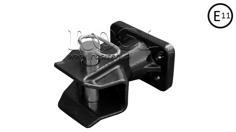 HOMOLOGERET MONTERINGSHÆNGSEL SEMICIRKULÆR IGM-GA276-C