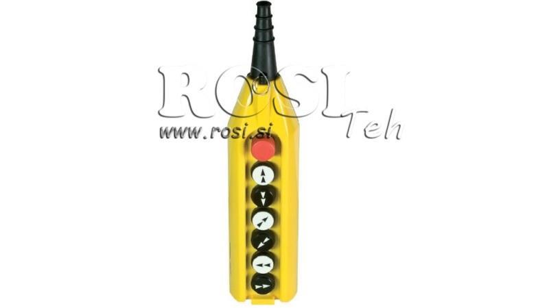 FJERNBETJENING SÆT 6 KNAPPER I KABINET UDEN KABEL