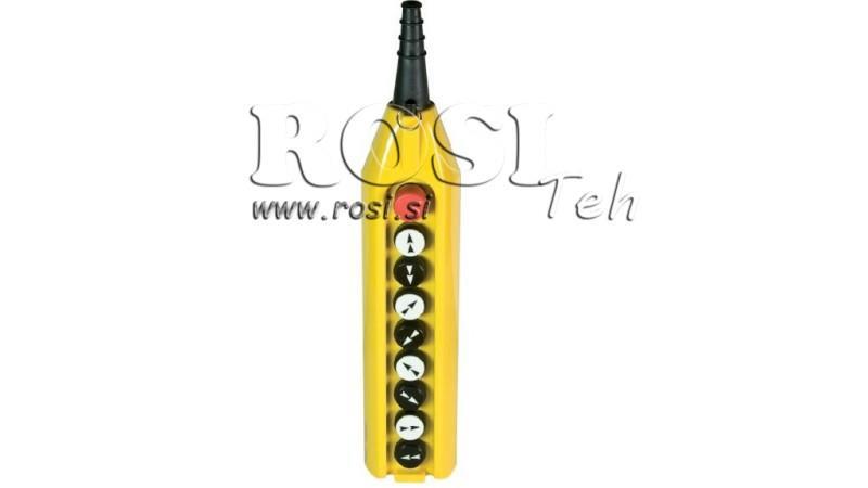 DALJINSKO STIKALO SET 8 TIPKI V OHIŠJU BREZ KABLA