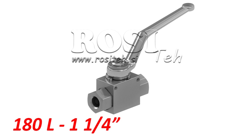 HYDRAULIC SHUT-OFF VALVE RS2 1 1/4 - 350BAR - 180LIT
