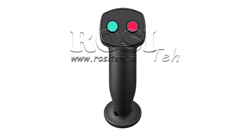 FJERNBETJENING ROSI JOYSTICK - 2 KNAPPER + KNAP