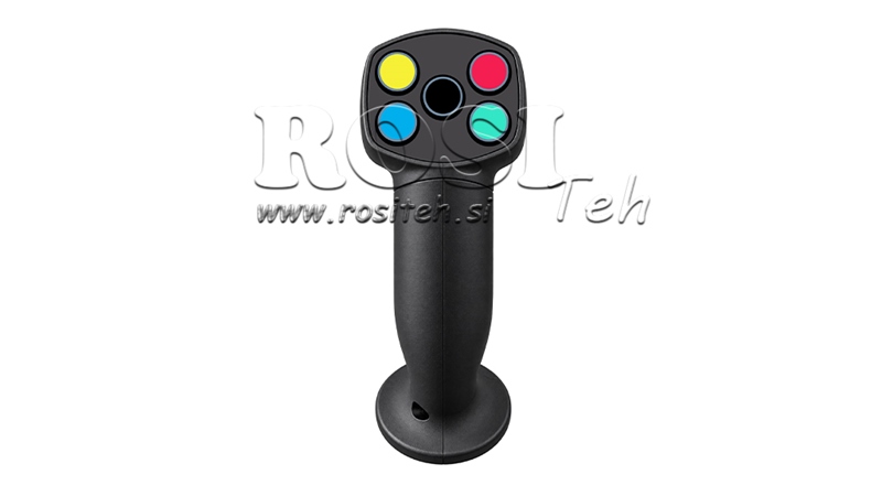 FJERNBETJENING ROSI JOYSTICK - 5 KNAPPER + KNAP