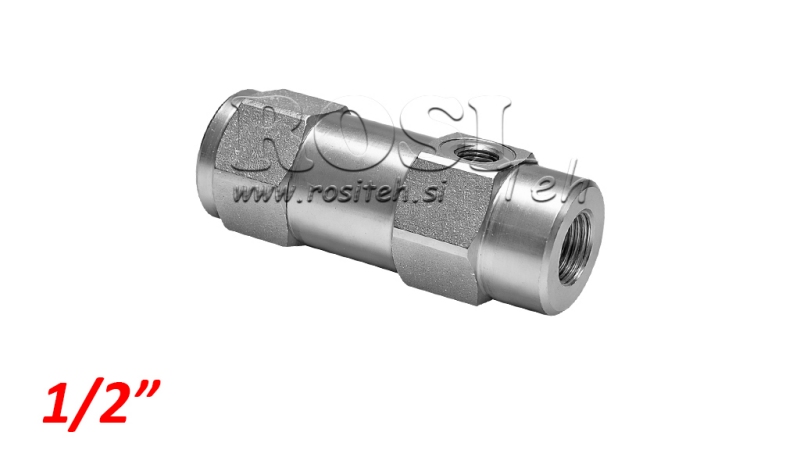 BLOCK VENTIL VBPSL 1/2 SD ENKELT MED PILOT.