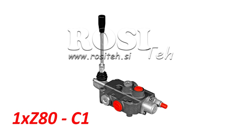 HYDRAULIKVENTIL 1XZ80 + ENKELTVIRKENDE C1