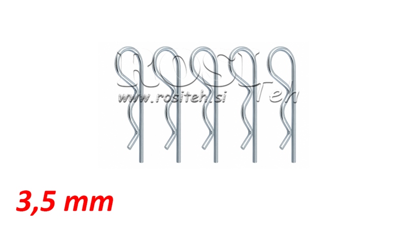LÅSESPLITTER SÆT Φ 3.5 MM (5PCS)