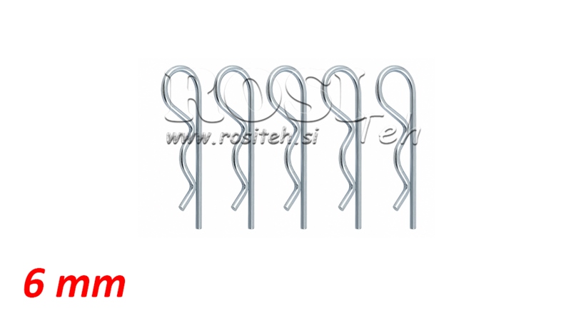LÅSESPLITTER SÆT Φ 6.0 MM (5PCS)