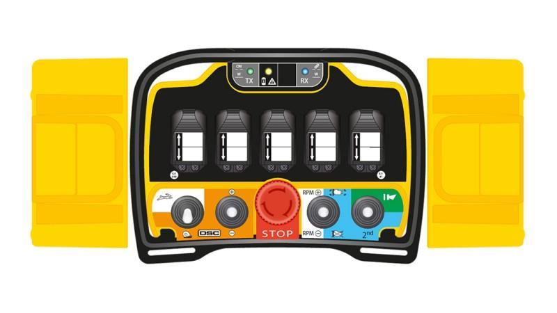 RADIO FJERNBETJENING - PROPORTIONAL - ZEUS2 M5 10017 Standard