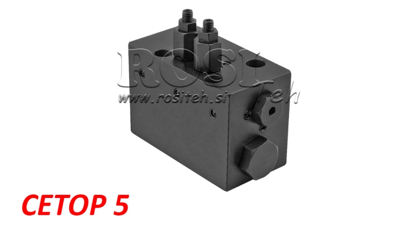 HYDRAULIKVENTIL ROTARY MEKANISK TIL GØDNINGSTRANSPORTER CETOP5 4/2 RHA