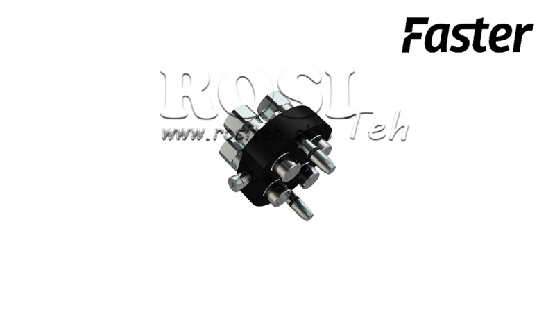 MULTI-FASTER KOBLING 4-VEJS BSP 1/2 MOBIL DEL