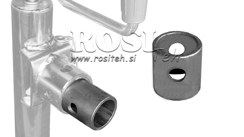 ADAPTER TIL STØTTEBEN MED RØRFORBINDELSE 1300 KG