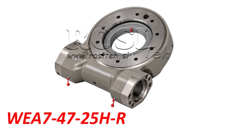 SNEKKEGEARDREVET DREJEDREV SERIE WE HP WEA7-47-25H-R