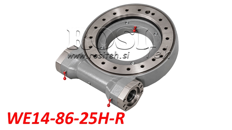SNEKKEGEARDREVET DREJEDREV SERIE WE HP WE14-86-25H-R