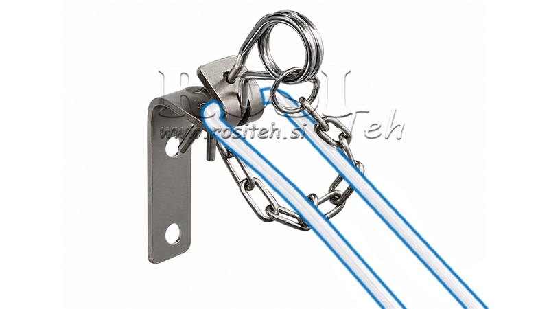 HOLDER FOR HYDRAULISK TOPSTANG