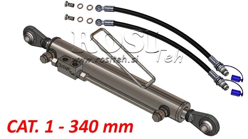 HYDRAULISK TOPSTANG STANDARD - CAT. 1 - 50/30-340 (20-55 HP) (19,2/19,2 mm)