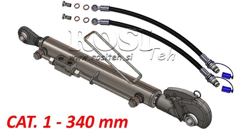 HYDRAULISK TOPSTANG AUTOMATIC - CAT. 1 - 50/30-340 (20-55 HP) (19,2 mm)