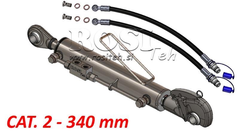 HYDRAULISK TOPSTANG AUTOMATIC - CAT. 2 - 63/35-340 (45-95 HP) (25,4 mm)