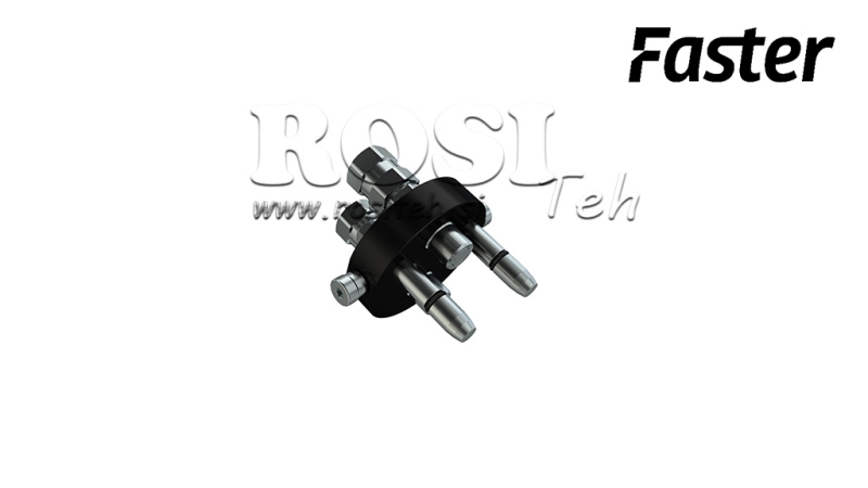 MULTI-FASTER KOBLING 2-VEJS BSP 3/8 MOBIL DEL