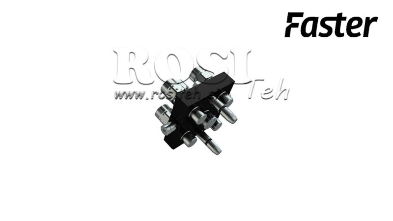 MULTI-FASTER KOBLING FENDT 5VEJS BSP 4×3/8 1×1/2 MOBIL DEL