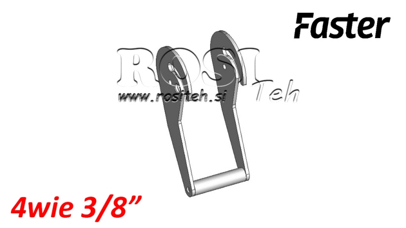 HÅNDTAG TIL MULTI-FASTER 4VEJS 3/8 FAST DEL