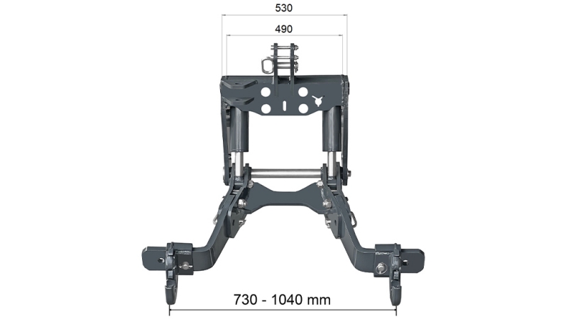 UNIVERSAL FRONTLIFT FOR TRAKTOREN FLEX KAT. 2 1500KG