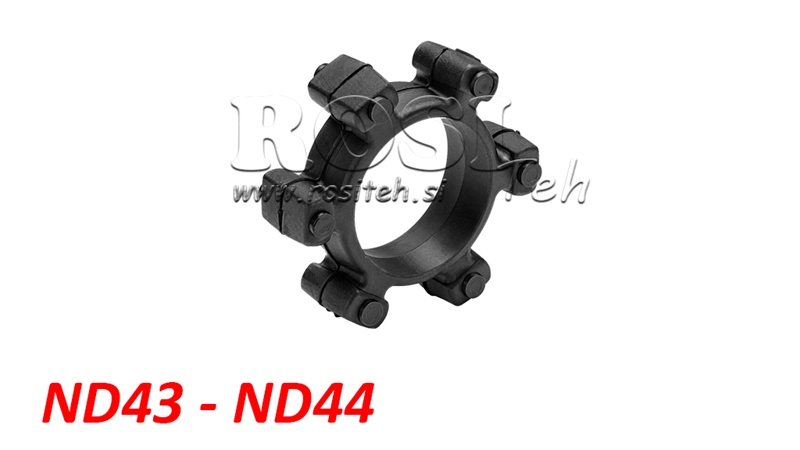 STJERNEKOBLING TIL GUMMIINDSATS ND43-ND44 (104mm)