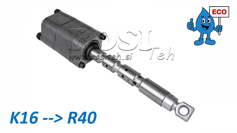K16 FLYDESTILLINGS-SKYDER TIL MANUEL VENTIL R40 ECO