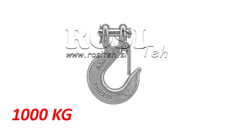 KROG MED SIKKERHEDSLÅS - 1000 KG