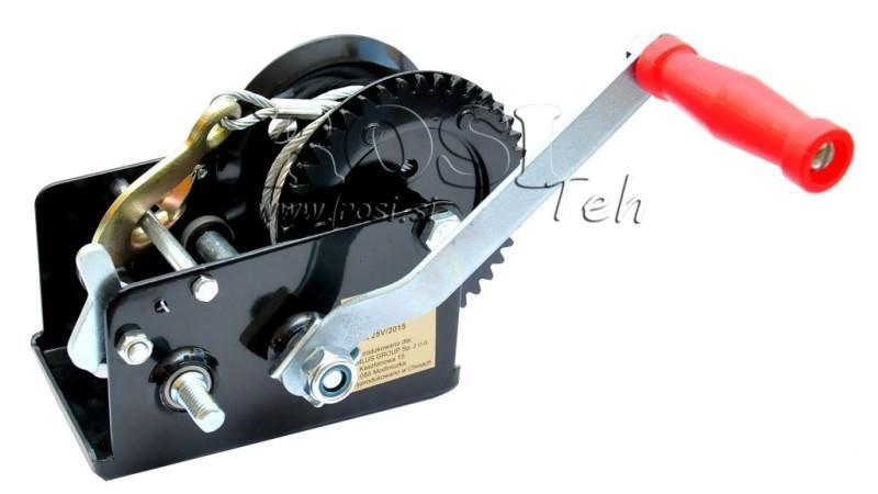 MANUEL WINCH DWK 25 V - 1133 kg - TAU