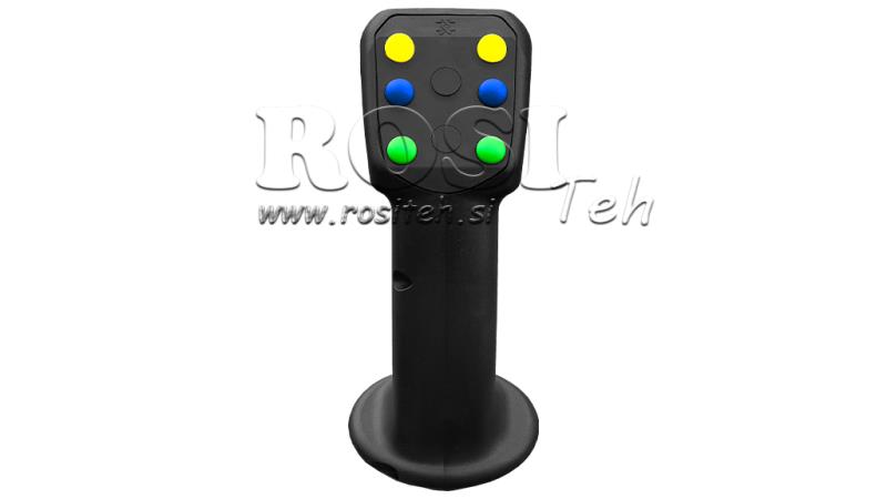 FJERNBETJENING JOYSTICK - 6 KNAPPER