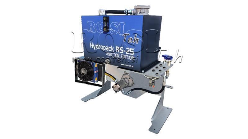 TRAKTOR HYDRAULISK AGGREGAT KAPACITET 70lit FLOW 53lit/min 1XP80 - MED OLIEKØLER